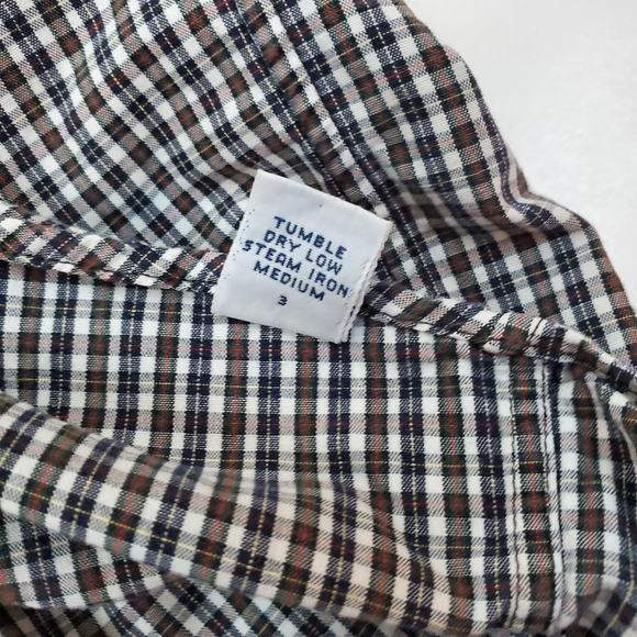 Polo Ralph Lauren Marlowe Plaid Button Down Shirt Mens XL Brown Cotton Office - Picture 8 of 9